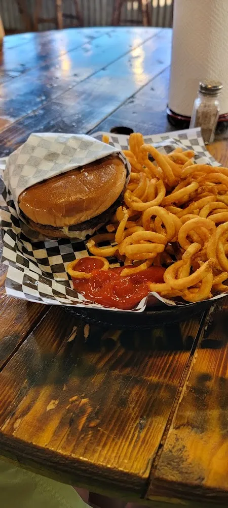 Cheeseburger and Fries