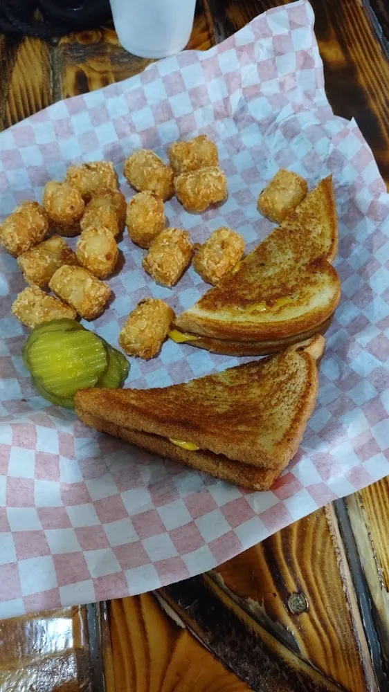 Grilled Cheese and Tots